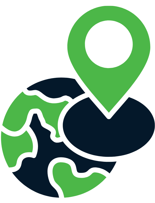 local seo graphic local seo icon with globe